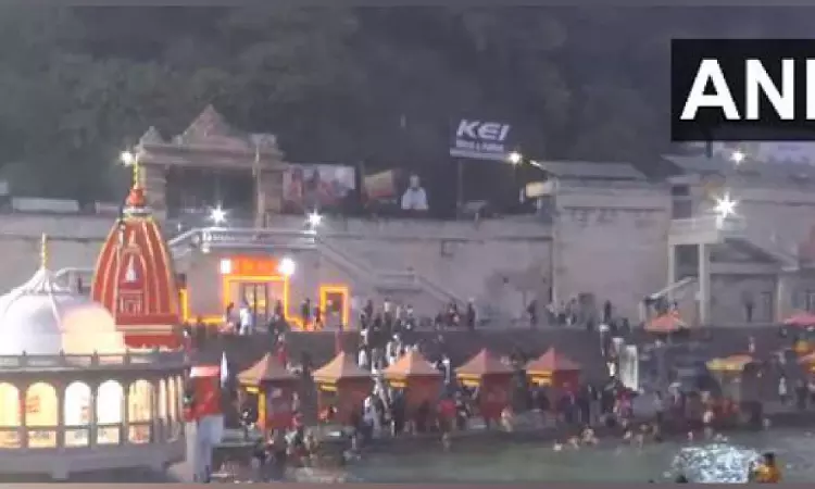 Uttarakhand: Devotees throng temples, take holy dip in Ganga on New Year