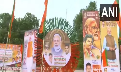 Tiruchy decked up to welcome PM Modi