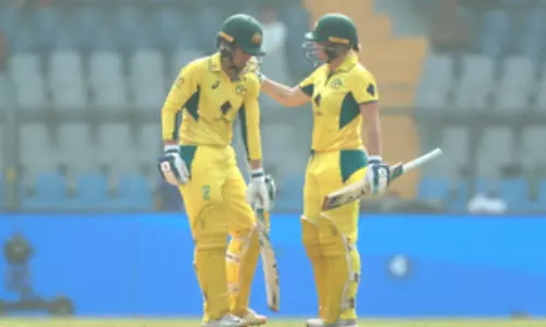 IND-W v AUS-W: Litchfield hundred fires Australia to highest ODI total against India