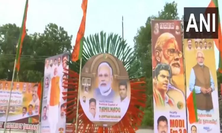 Tiruchy decked up to welcome PM Modi