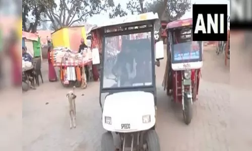 Eco-friendly golf car service started in Ayodhya ahead of consecration ceremony