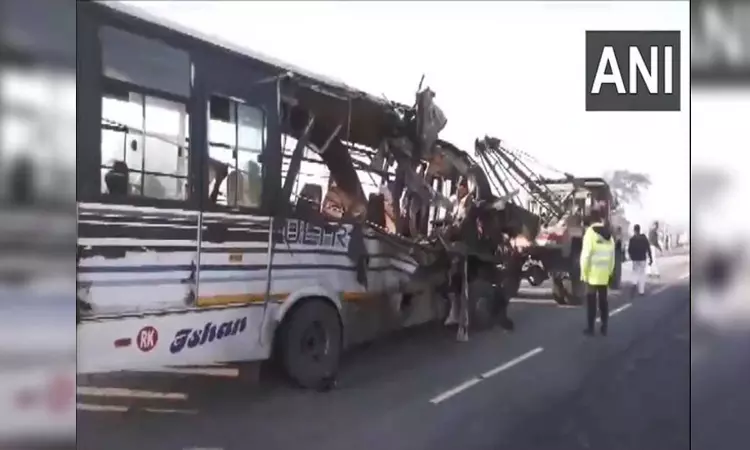 Assam: 12 killed, 25 injured after truck-bus collision in Golaghat Assam: 12 killed, 25 injured after truck-bus collision in Golaghat