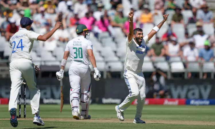 IND v SA 2nd test: Siraj bamboozles Proteas; hosts are bowled out for 55