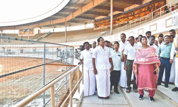 Swanky jallikattu stadium in Alanganallur ready for action