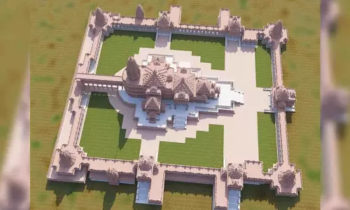 Built in traditional Nagara style, Shri Ram Janmabhoomi Mandir will be 161 feet tall Built in traditional Nagara style, Shri Ram Janmabhoomi Mandir will be 161 feet tall