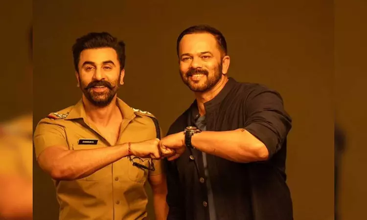 Ranbir dons cop look, hints at his collaboration with Rohit Shetty