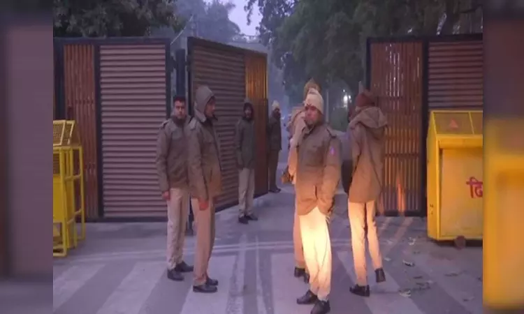 Security tightened outside Delhi CMs residence amid AAPs claims of possible arrest