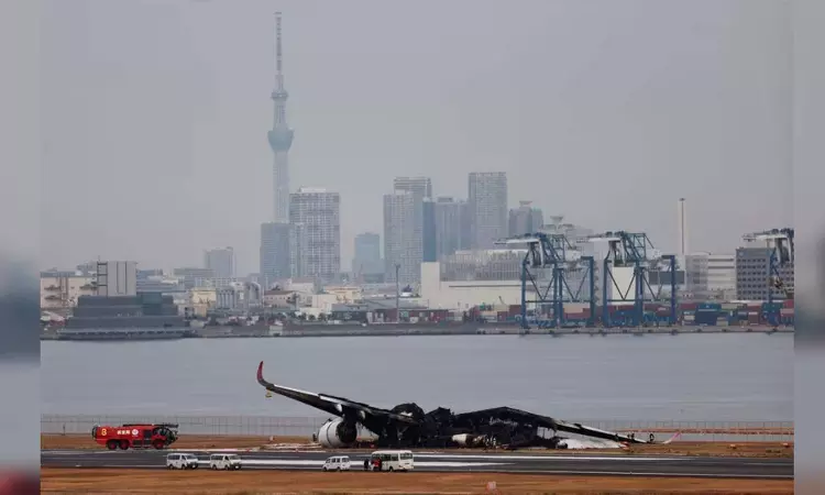 Japan Airlines counts losses from wrecked Tokyo plane