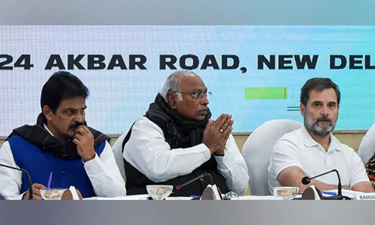 Politics of arrogance and lies comes with expiry date: Kharge attacks Modi govt in party meet