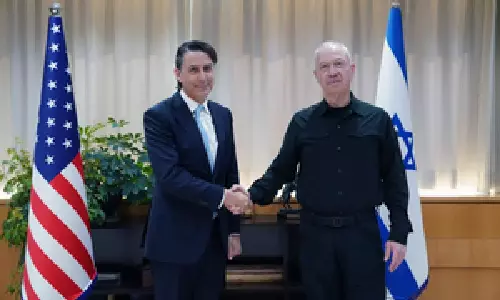 US special envoy, Israeli Def Min discuss tensions with Hezbollah