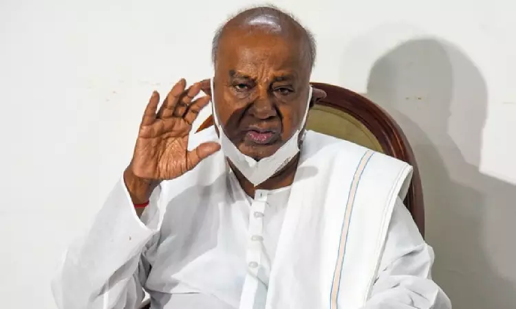 HD Deve Gowda writes to CM Siddaramiah over alleged illegalities in implementation of BMICP