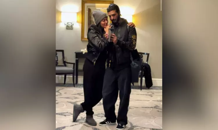 ‘Love & duas’: Sushmita Sen on ‘babush’ Rohman Shawl’s birthday