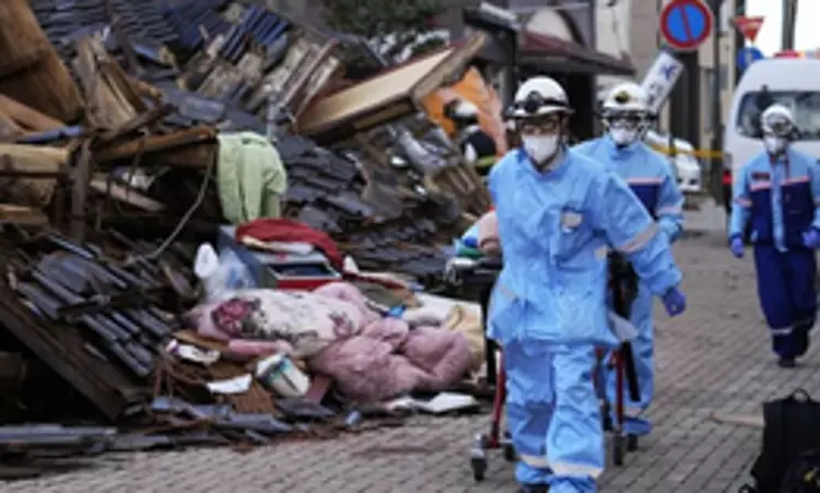 Japan earthquake toll spikes to 94, with 250 missing persons Japan earthquake toll spikes to 94, with 250 missing persons
