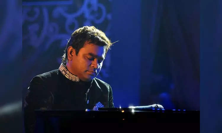 A R Rahman wins trophy for The Goat Life at Hollywood Music in Media Awards A R Rahman wins trophy for The Goat Life at Hollywood Music in Media Awards