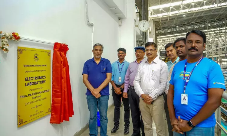 CMRL opens new electronic lab at Koyambedu depot
