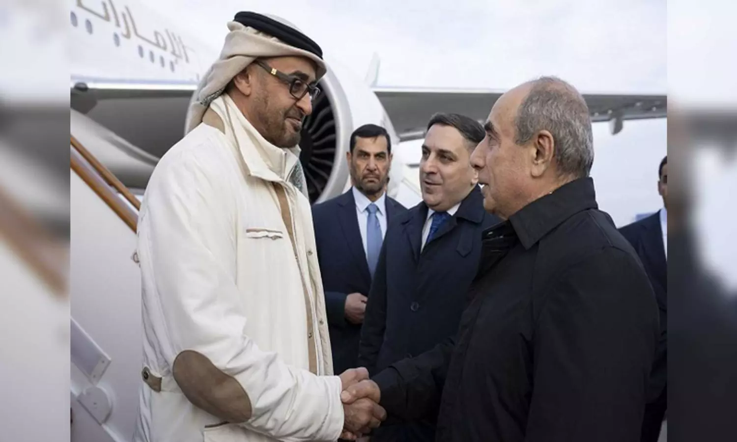 UAE President arrives in Azerbaijan on official visit