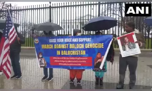Members of Baloch diaspora in US protest against Pak outside White House