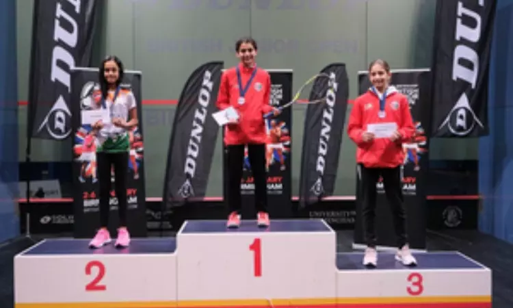 Anahat finishes runner-up at 2024 British Junior Open squash