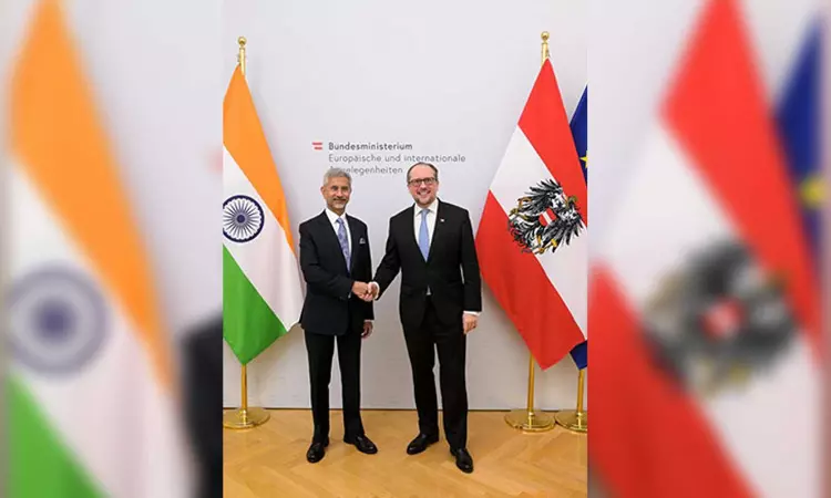 Jaishankar speaks to Austrian counterpart Schallenberg, discusses situation in Ukraine, Gaza