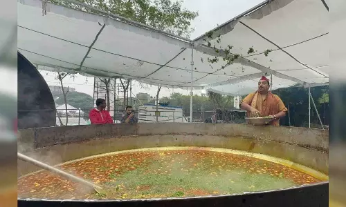 Nagpur chef to cook 7-tonne ‘halwa’ in giant cauldron for Ram Lalla Nagpur chef to cook 7-tonne ‘halwa’ in giant cauldron for Ram Lalla