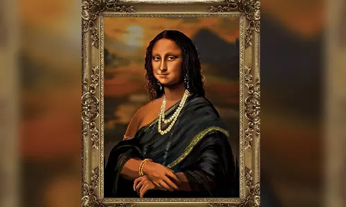 Behold Mona Lisa as the Narumugai