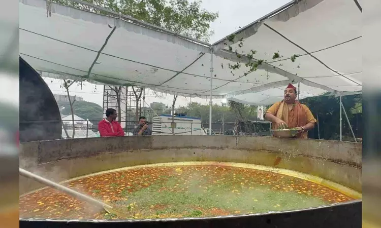 Nagpur chef to cook 7-tonne ‘halwa’ in giant cauldron for Ram Lalla Nagpur chef to cook 7-tonne ‘halwa’ in giant cauldron for Ram Lalla