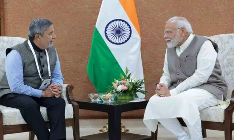 PM Modi, Micron CEO discuss Indias semiconductor manufacturing ecosystem
