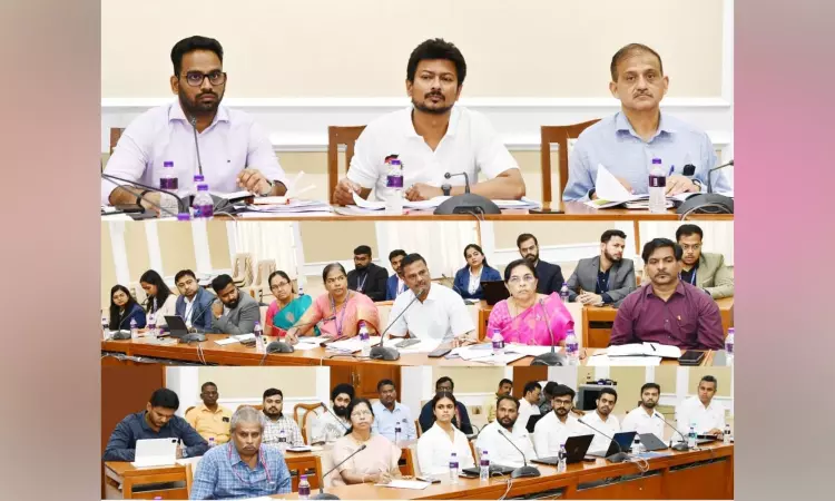 Udhayanidhi takes stock of final touches being given to Khelo India Youth Games preparation Udhayanidhi takes stock of final touches being given to Khelo India Youth Games preparation