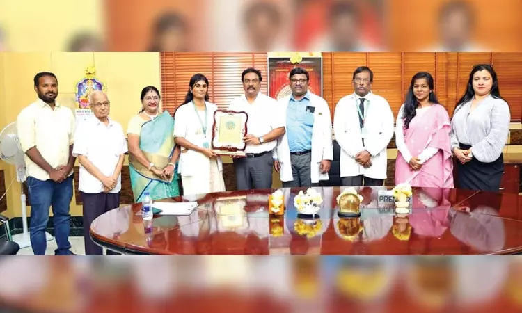 DT Campus : Guinness winner felicitated