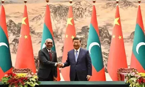 Maldives, China sign 21 agreements after Muizzu-Xi meeting amid diplomatic row with India Maldives, China sign 21 agreements after Muizzu-Xi meeting amid diplomatic row with India