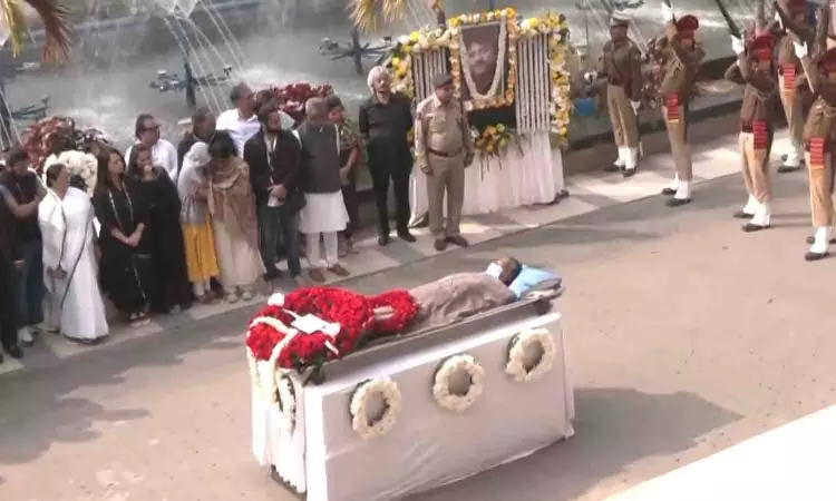 Musician Ustad Rashid Khan laid to rest with state honours in Kolkata Musician Ustad Rashid Khan laid to rest with state honours in Kolkata