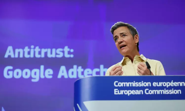 EU antitrust chief meets Apple, Alphabet, and Qualcomm chiefs