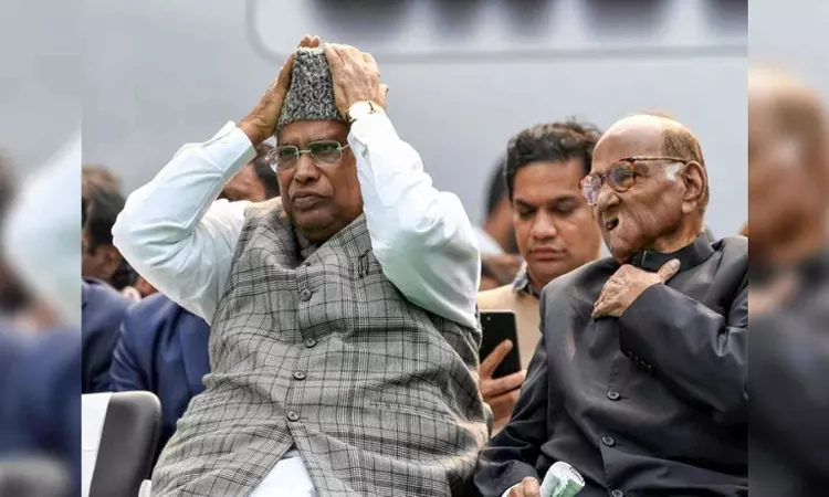 Everyone agreed on Kharges name to head INDIA bloc: Pawar Everyone agreed on Kharges name to head INDIA bloc: Pawar