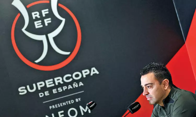 Xavi disputes drop in form ahead of Madrid clash