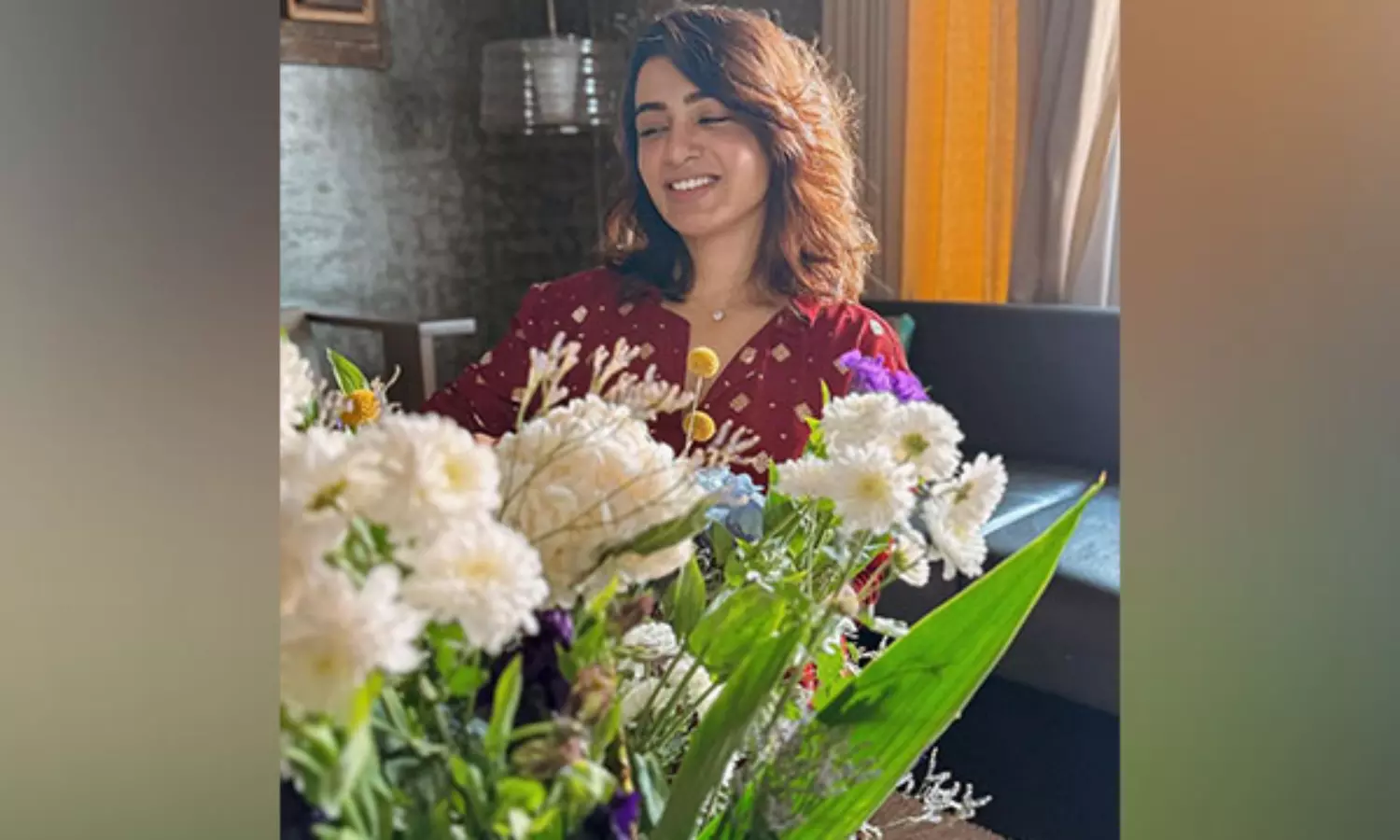Know why Samantha is scared of flowers? Know why Samantha is scared of flowers?