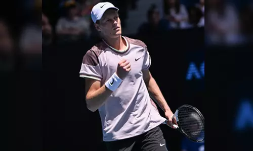 Australian Open: Sinner gets winning start, beats Dutchman Van de Zandschulp