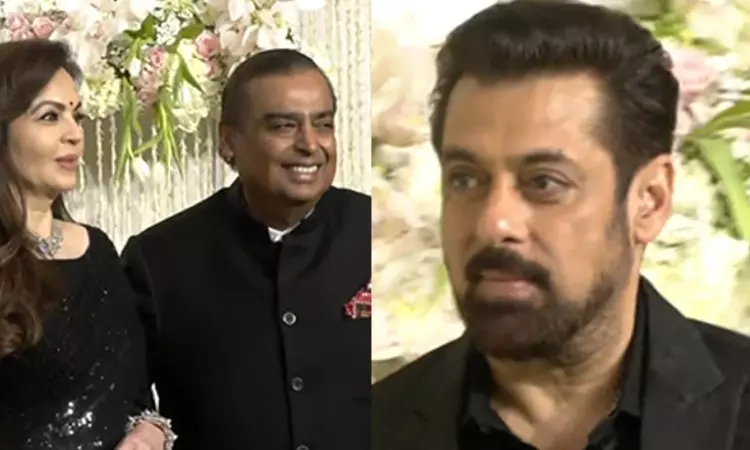 Dharmendra, Salman, Ambanis attend wedding reception of Aamir Khans daughter Ira