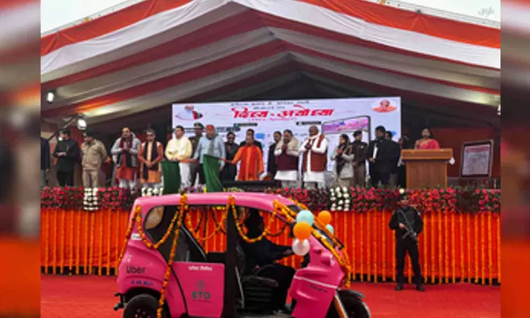 Uber launches EV autos in Ayodhya, to start UberGo & intercity rides soon Uber launches EV autos in Ayodhya, to start UberGo & intercity rides soon