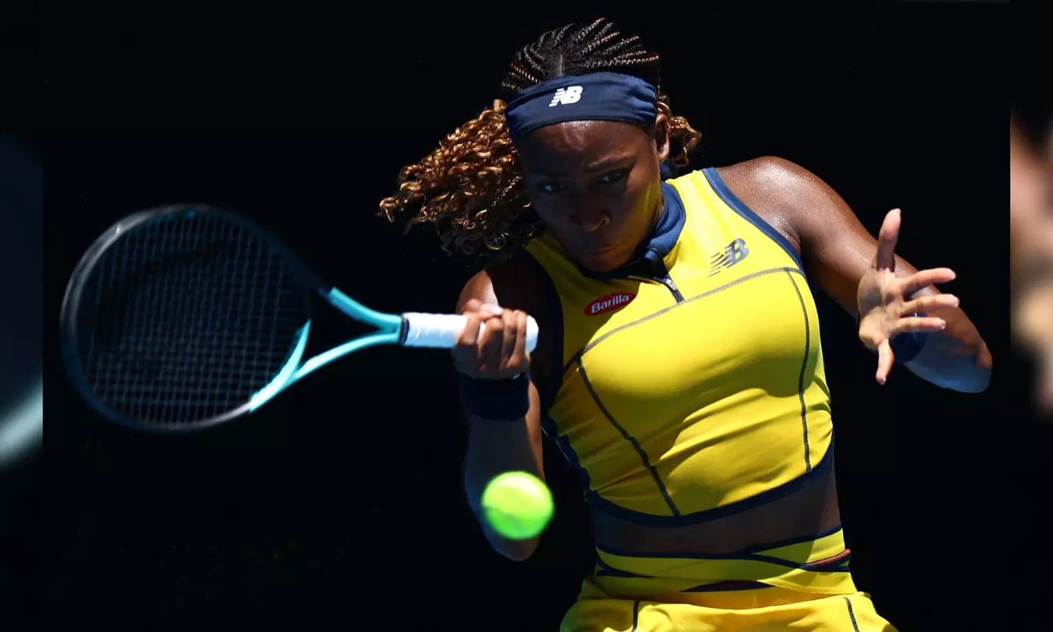 Gauff shakes off service woes to down Schmiedlova