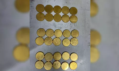 Gold worth Rs 75. 71 lakh seized at Trichy airport