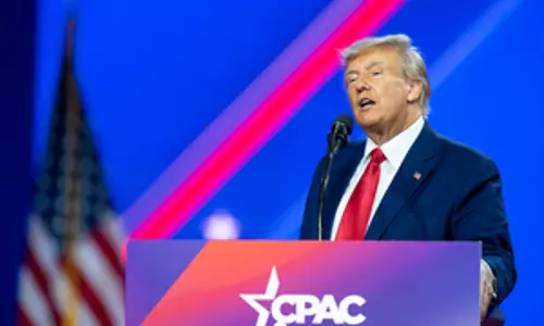 Iowa caucus: Trump leads the field as GOP voters head for polling booths amid icy winds