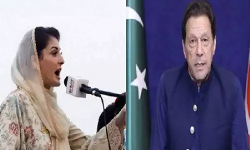 Terrorist party cant be allotted symbol: Maryam Nawaz slams Imran Khan after bat snub Terrorist party cant be allotted symbol: Maryam Nawaz slams Imran Khan after bat snub