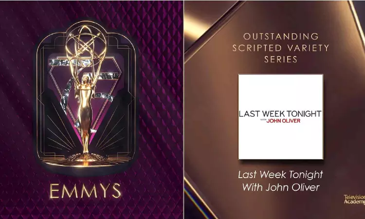75th Emmys: ‘Last Week Tonight with John Oliver’ wins Outstanding Scripted Variety Series