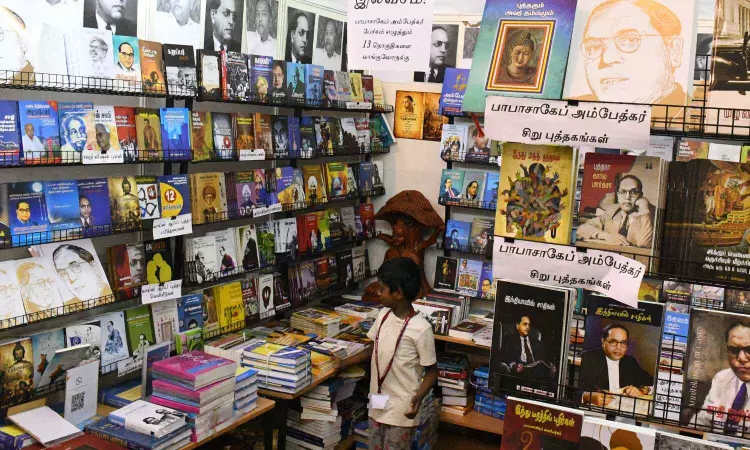 Voice of Buddha: The world of Baba Saheb Dr B R Ambedkar stall in Chennai book fair Voice of Buddha: The world of Baba Saheb Dr B R Ambedkar stall in Chennai book fair