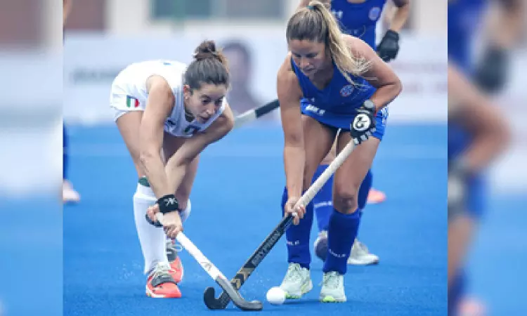Hockey Olympic Qualifiers: Italy prevail over Chile in shoot-out