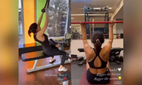 Samantha sweats it out in throwback workout videos for The Family Man 2, Citadel