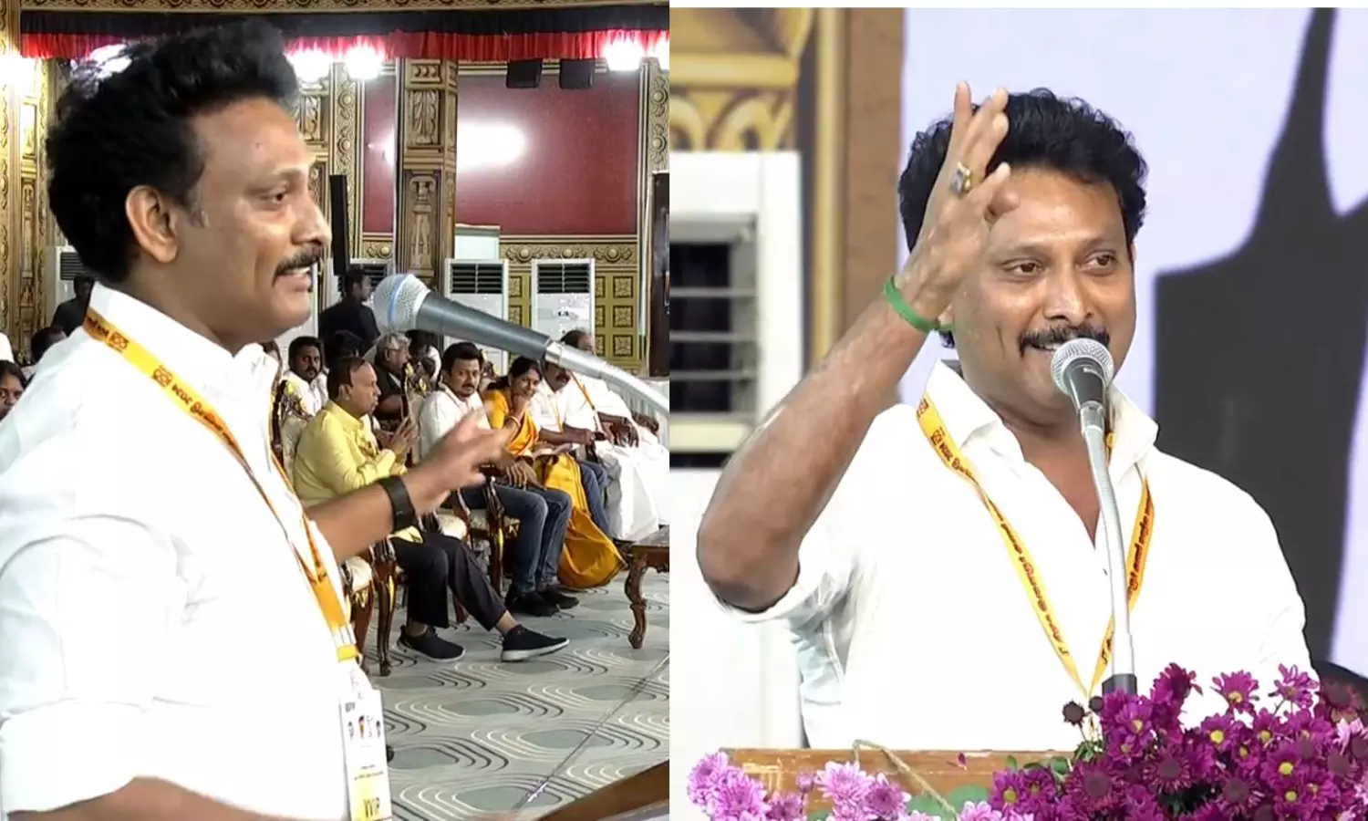 Anbil Mahesh Poyyamozhi proposes Stalin for PM; Duraimurugan endorses Udhayanidhi