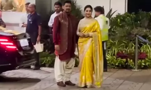 Madhuri Dixit Nene and Jackie Shroff leave for... ... Ayodhya Ram temple consecration live: Pran Pratishtha ceremony concludes Madhuri Dixit Nene and Jackie Shroff leave for... ... Ayodhya Ram temple consecration live: Pran Pratishtha ceremony concludes