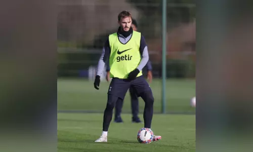 Spurs midfielder Maddison returns to training after injury layoff