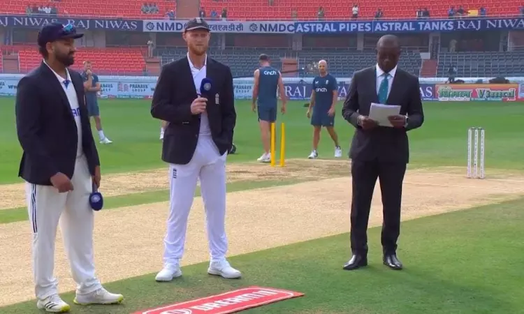 England win toss, decide to bat first against India in 1st Test